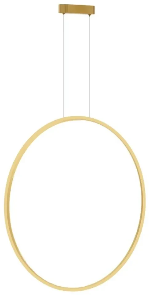 Lustră LED pe cablu pentru baie SATURNO LED/46W/230V IP44 aurie