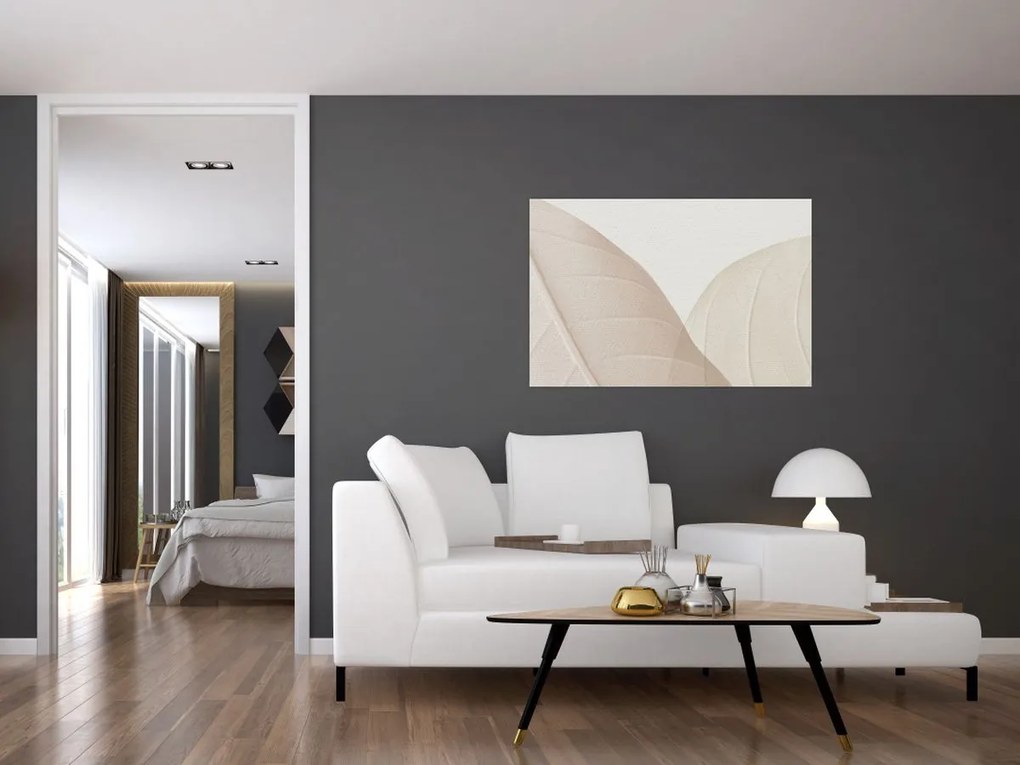 Tablou - Frunze texturate (90x60 cm)