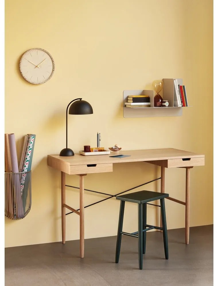 Birou cu aspect de lemn de stejar 55x120 cm Studio – Hübsch