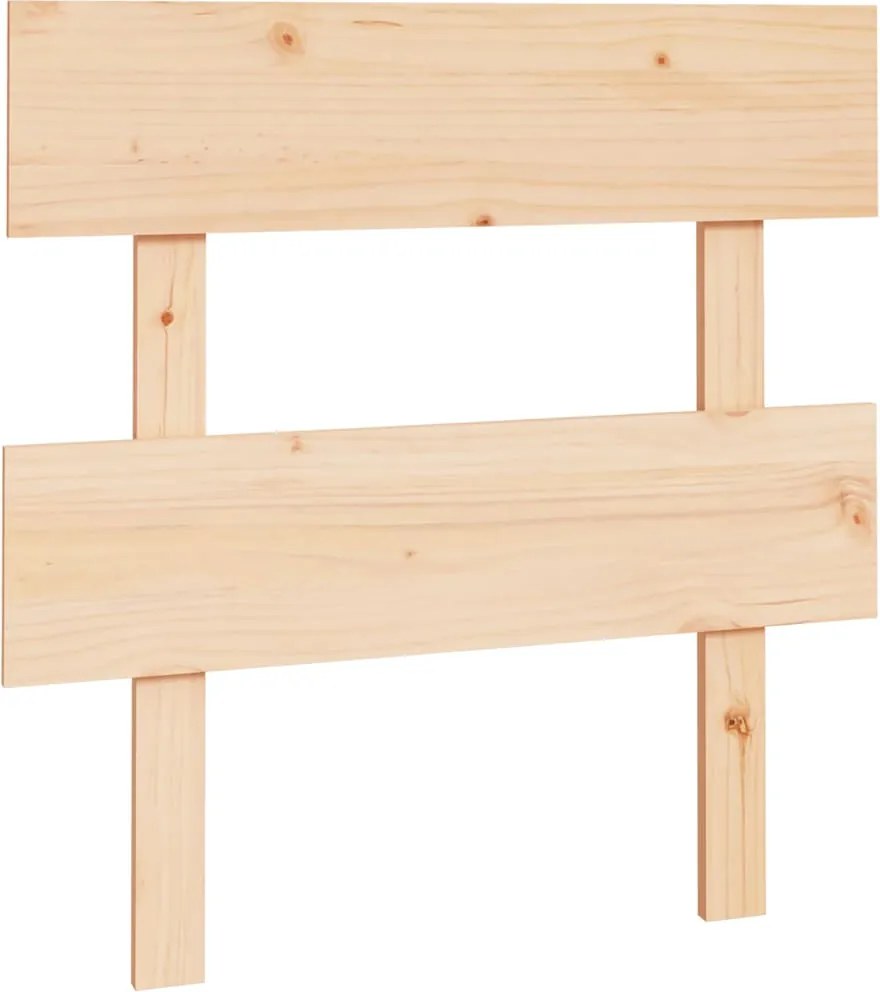 vidaXL Tăblie de pat, 78,5x3x81 cm, lemn masiv de pin