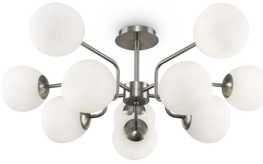 Lustra design deosebit Erich nickel 10L