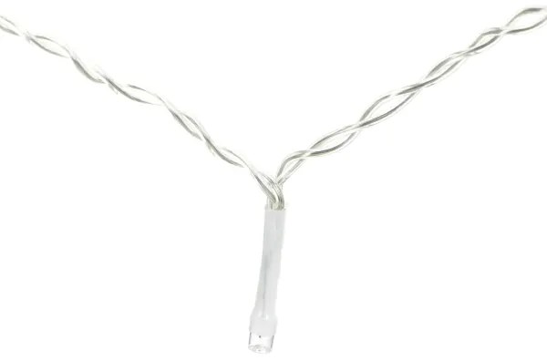 Aigostar - Ghirlandă LED de Crăciun pentru exterior 120 LED/6W/230V/8 funcții 3x0,7m IP44 alb rece + telecomandă