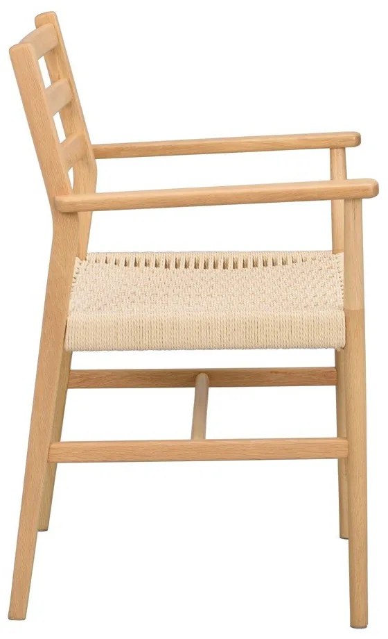 Scaun de dining natural Harlan – Rowico