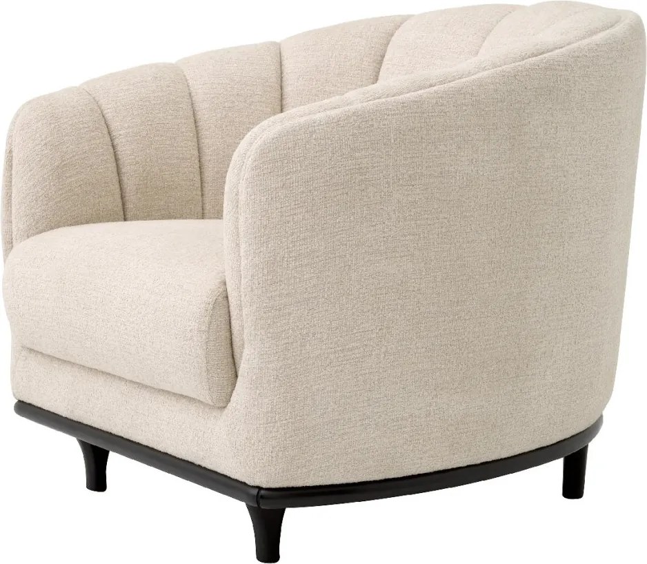 Fotoliu modern design LUX Agostino, Nuoro beige