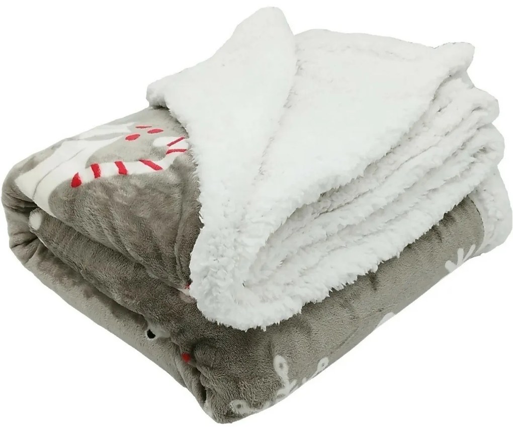 Pătură din lână Perníček, 150 x 200 cm