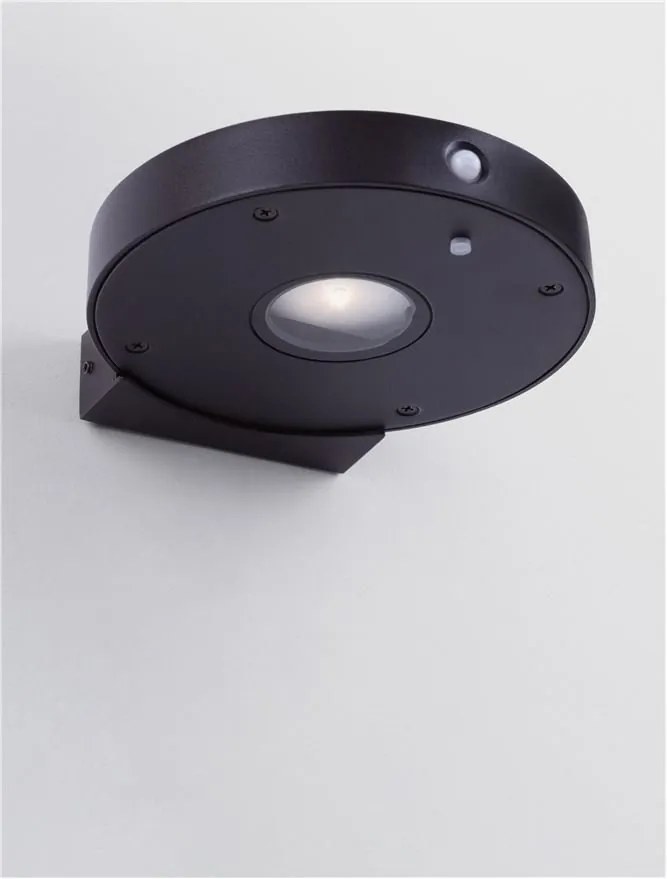 Aplica LED solara iluminat exterior cu senzor de miscare IP65 AIGO