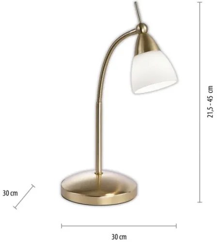 Lampă LED de masă dimabilă PINO 1xG9/3W/230V aurie Paul Neuhaus 4001-60