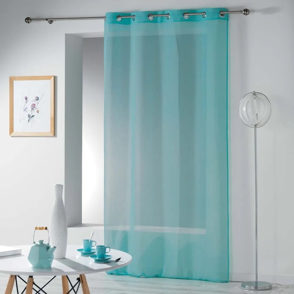 Perdea turcoaz 140x240 cm Telma – douceur d'intérieur