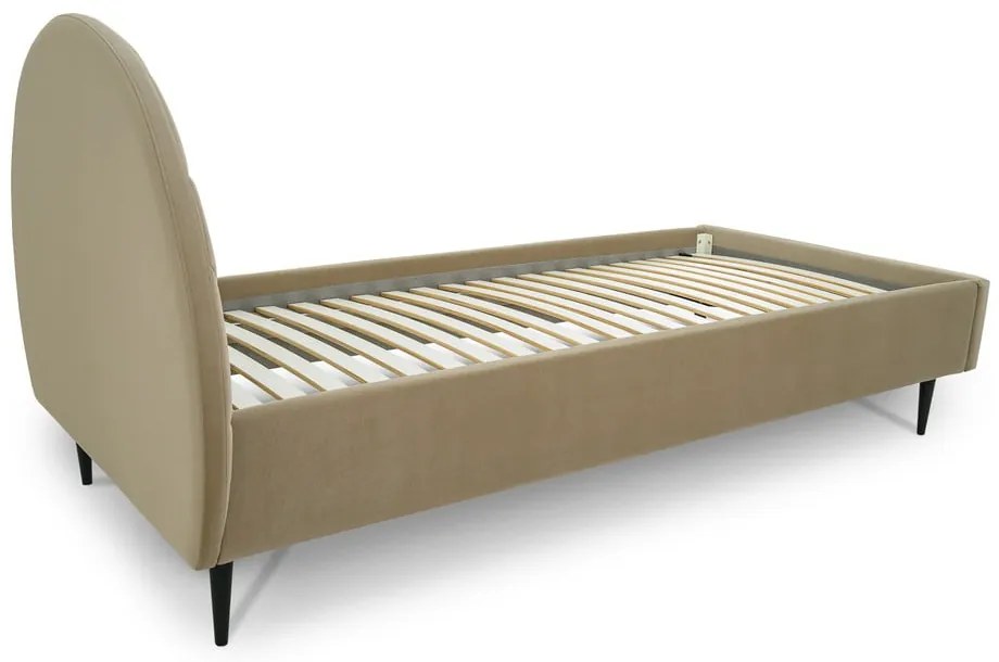 Pat pentru copii bej 90x200 cm Mercury – Scandic