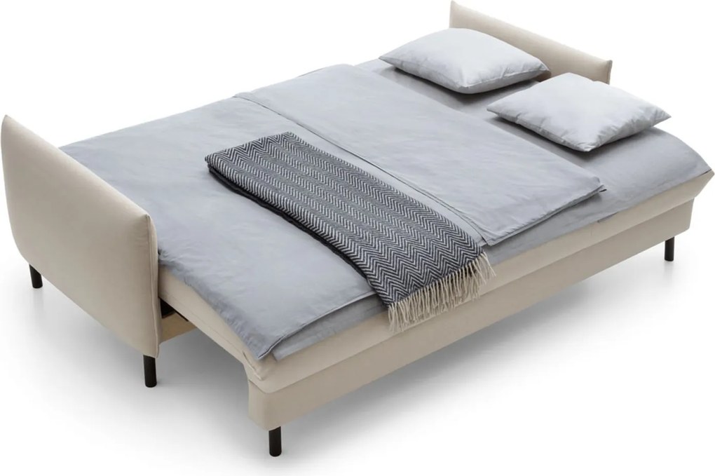 Canapea lemn masiv Nesto, 225 × 97 × 100 cm