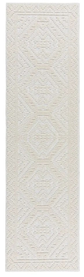 Covor tip traversă crem lavabil din janilie 60x240 cm Jaipur – Flair Rugs