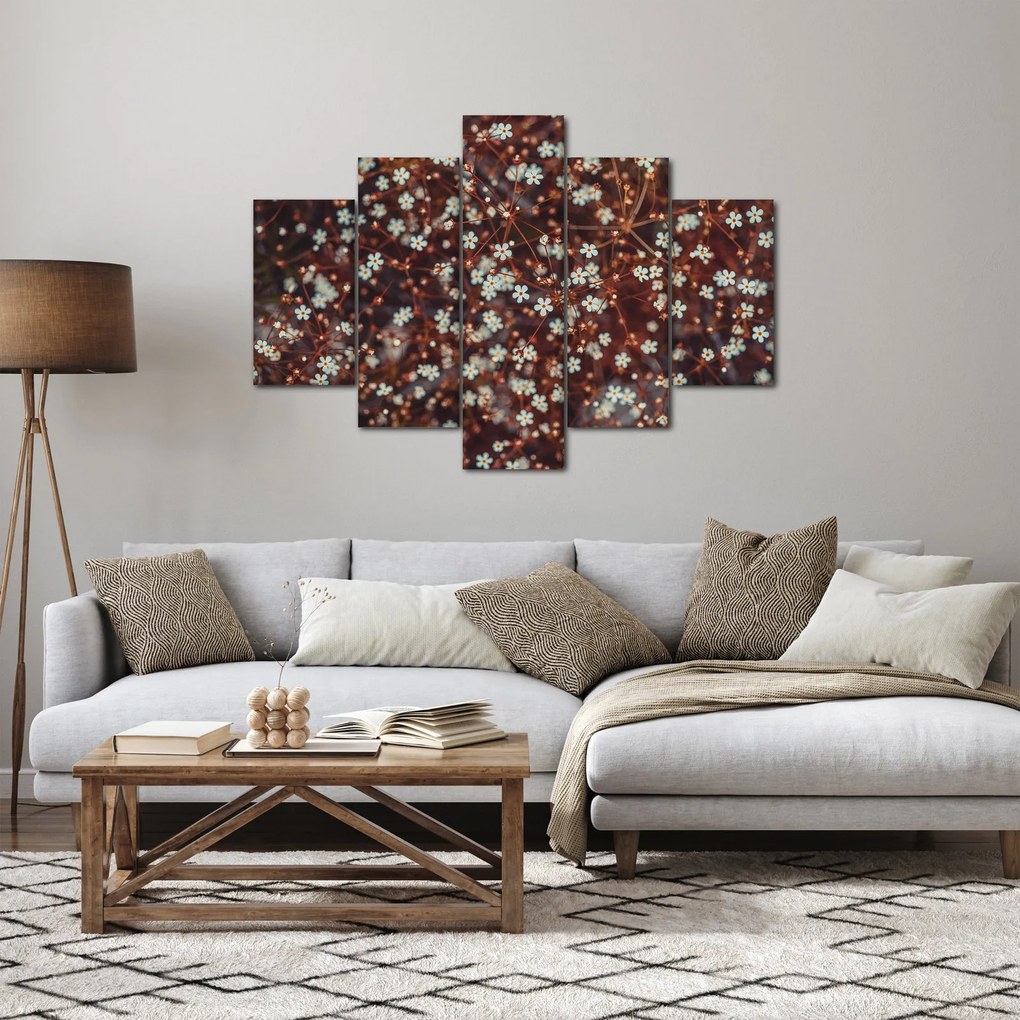 Tablou cu floare de nu mă uita (150x105 cm)
