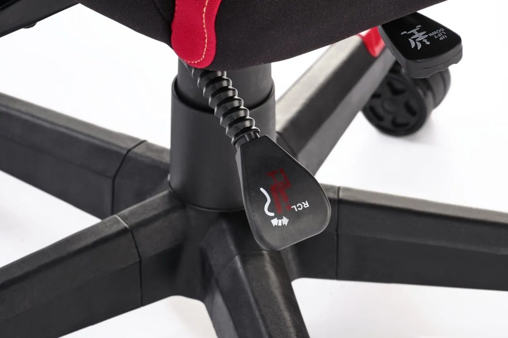 Scaun de birou Nitro 2 rosu/negru H137 cm