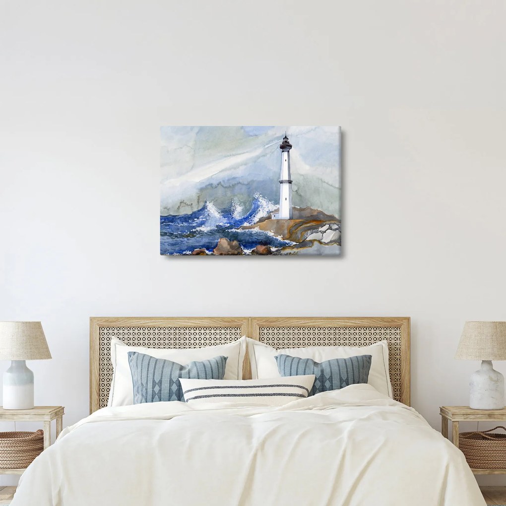 Tablou cu pictura farului (70x50 cm)