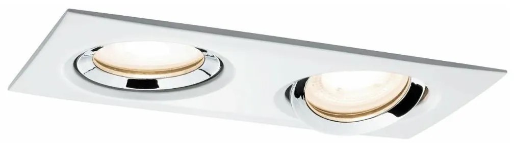 Corp de iluminat dimabil pentru baie Paulmann 92902 2xLED-GU10/7W IP65 NOVA 230V