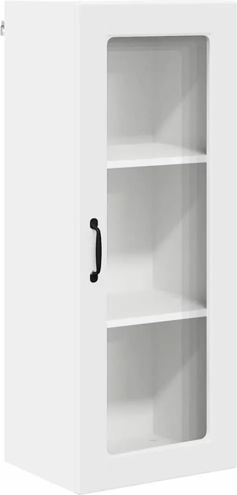 vidaXL Dulap de bucătărie cu raft Alb 40 x 31 x 100 cm Lemn compozit