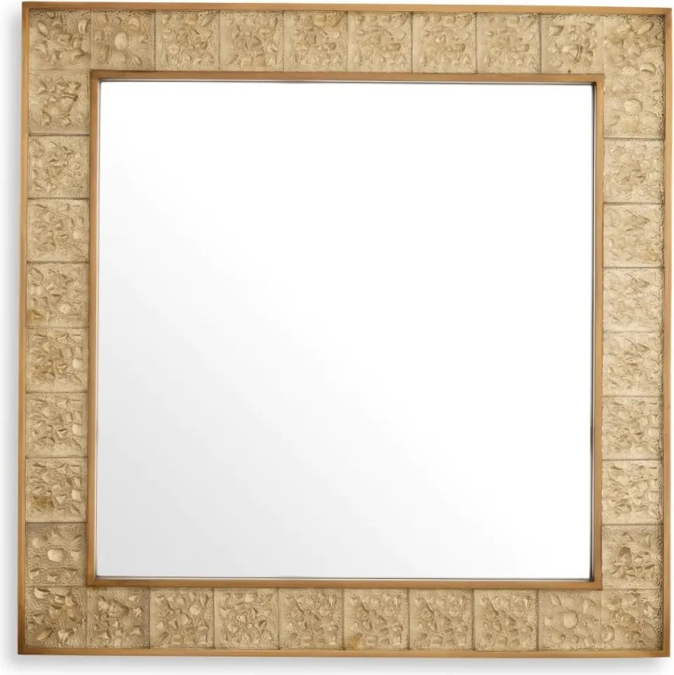 Oglinda decorativa design LUX Mellot, 110x110cm