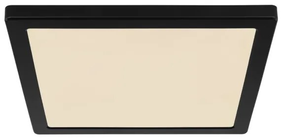 Plafonieră LED LASSE LED/24W/230V 3000/4000/6500K neagră Globo 12380-24B