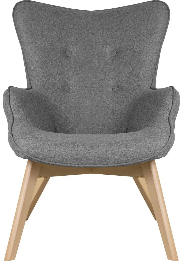 Fotoliu gri Niko – Ropez