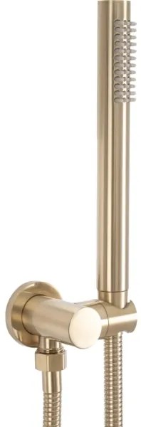REA-P4160 - Set de duș LUNGO cu baterie încastrată, finisaj auriu periat