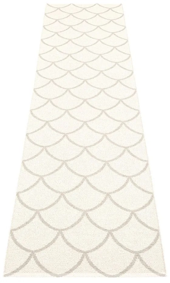 Covor tip traversă pentru interior și exterior crem 70x300 cm Kotte Linen – Pappelina