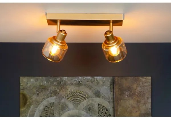 Spot Lucide 77979/02/02 BJORN 2xE14/40W/230V auriu