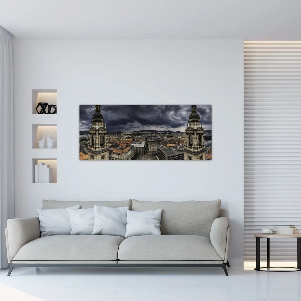 Tablou cu basilică (120x50 cm)