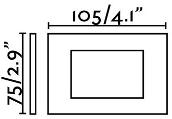 FARO 70163 - Lampă încastrată exterior LED SPARK-1 LED/5W/230V IP65