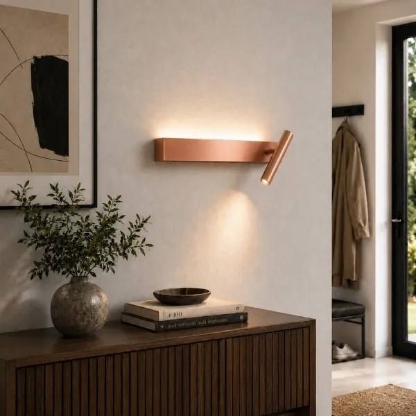 Brilagi - Aplică de perete cu spot ARLIX LED/3W/230V + LED/7W, bronz, CRI 90