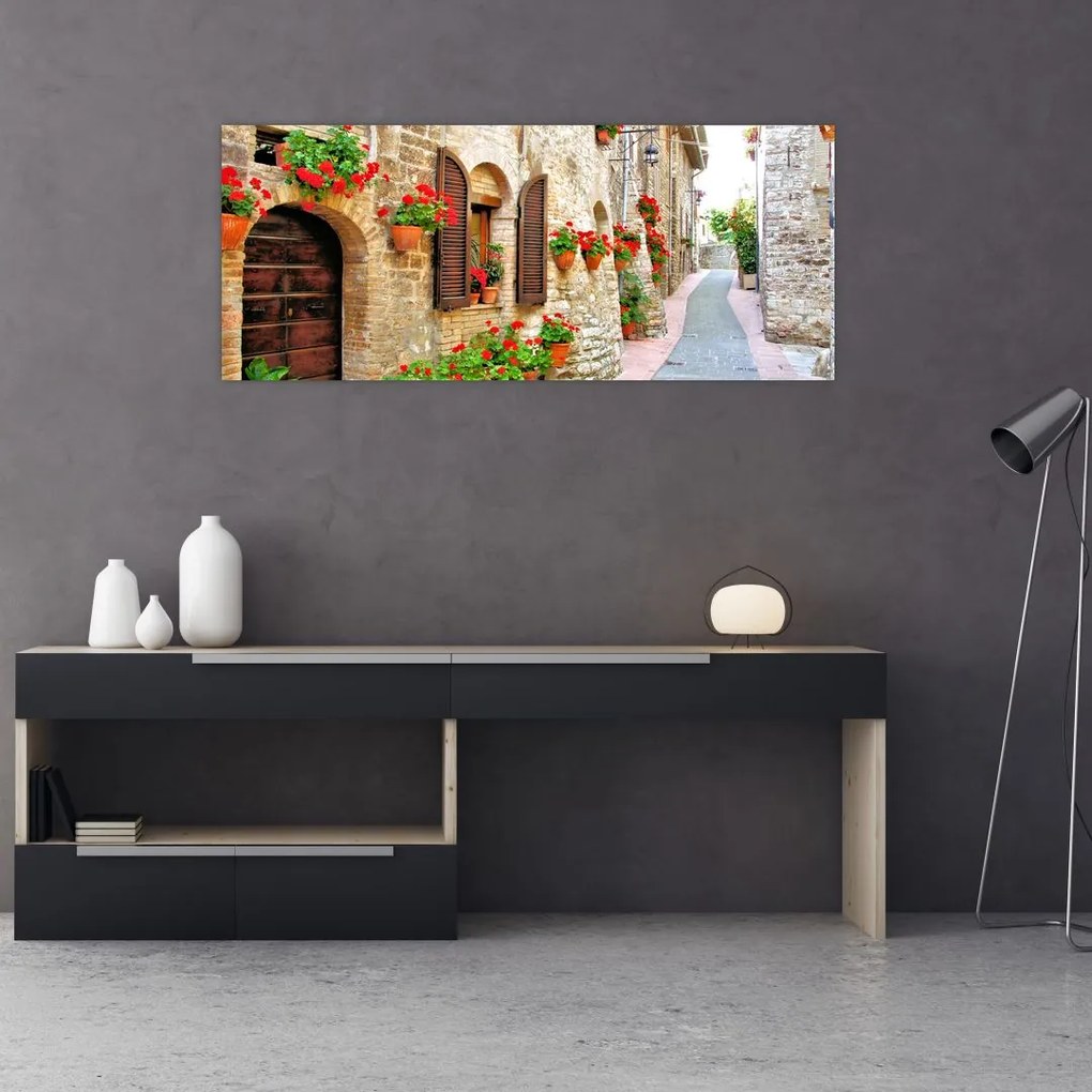 Tablou - Alee pitorească italiană (120x50 cm)