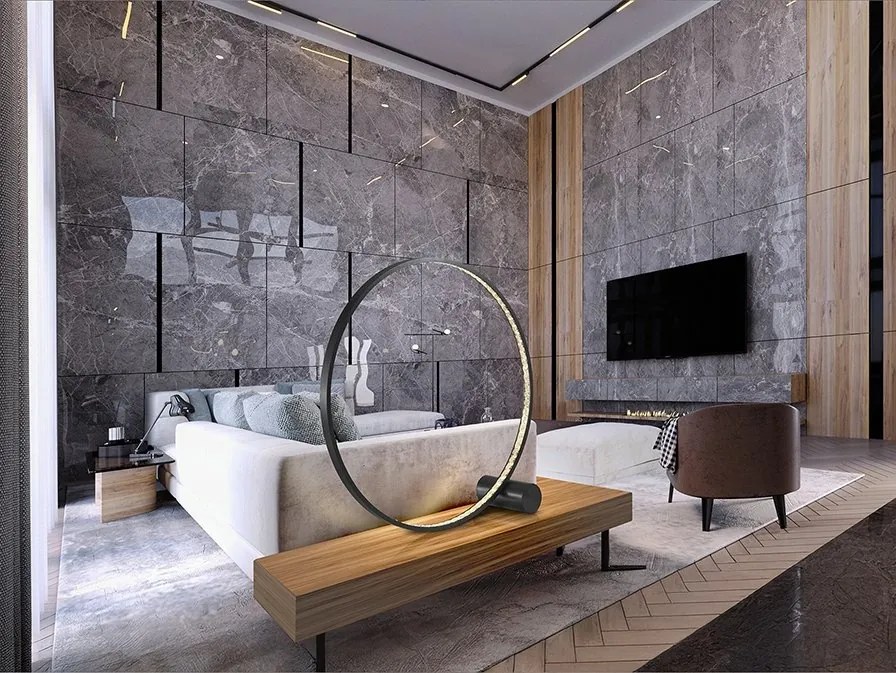 Lampadar LED de podea design modern Odile