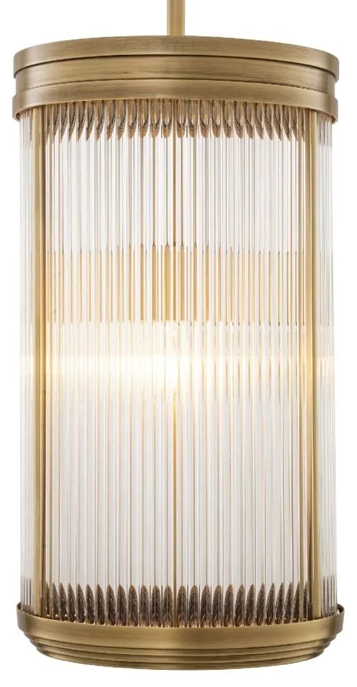 Lustra, Pendul design LUX Rousseau L, alama antic