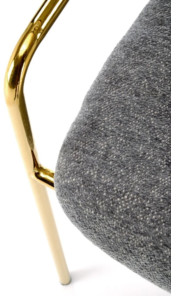 Scaun K537 gri/gold
