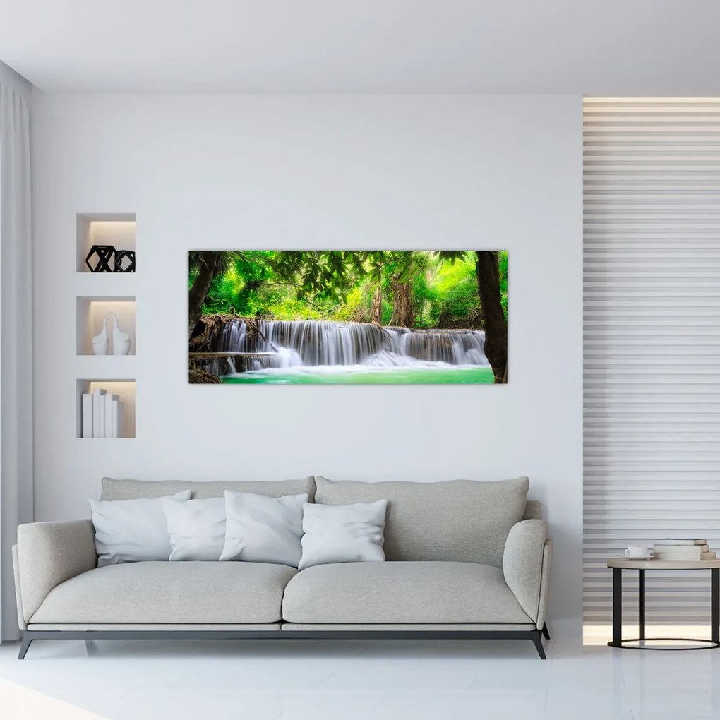 Tablou - Cascadă (120x50 cm)
