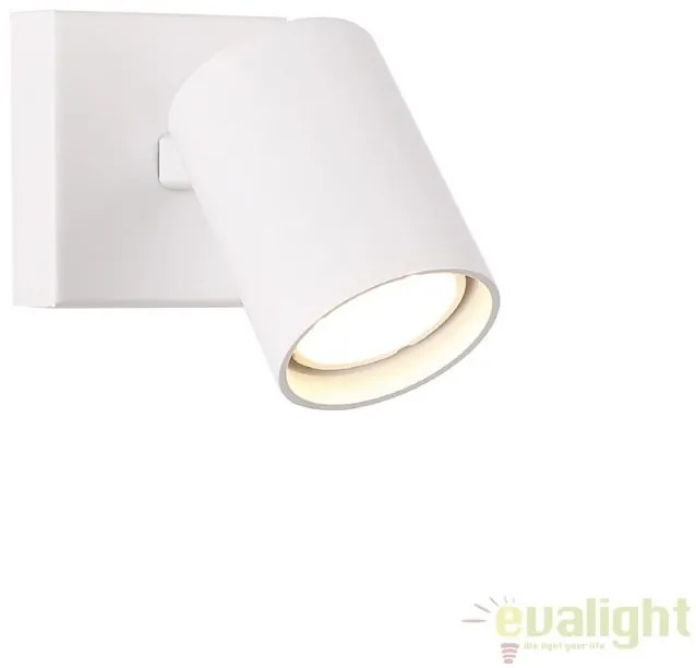 Aplica perete cu spot directonabil TOP I alb W0218 MX