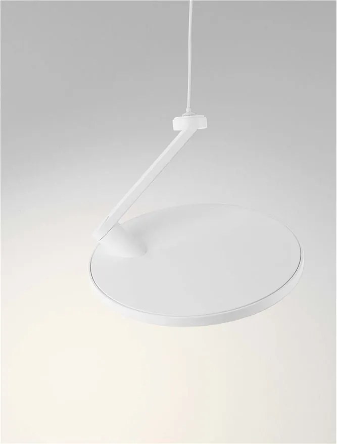 Pendul LED design ambiental Opi alb