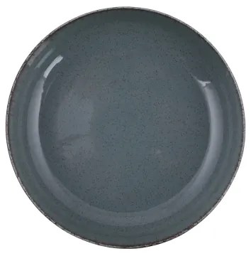 Set de masă 24 piese, porțelan, albastru