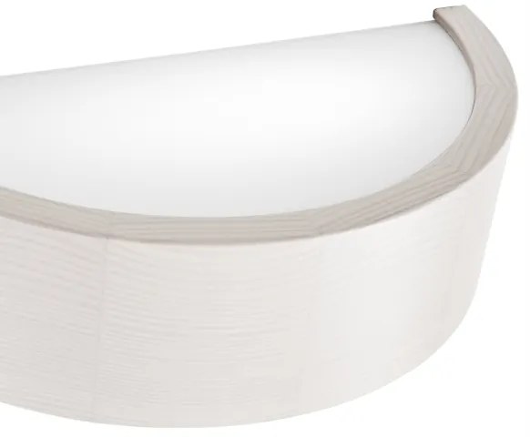 Aplică EVELINA 1xE27/60W/230V albă