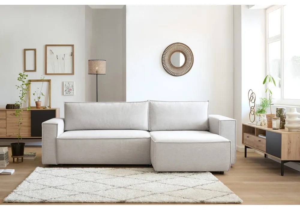 Colțar bej extensibil (cu colț variabil) Nihad – Bobochic Paris