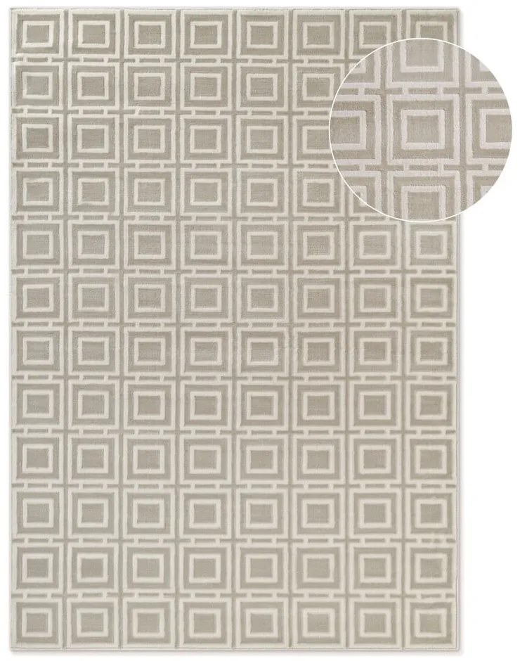 Covor crem 120x170 cm Perles Howlite – Elle Decoration