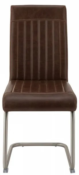 Set 2 scaune piele artificiala Sit&amp;Chairs maro