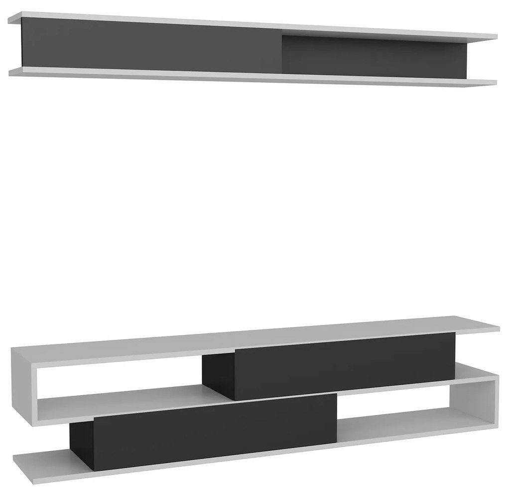 Mobilier living Simpsonic (Alb + Negru) . 1102575