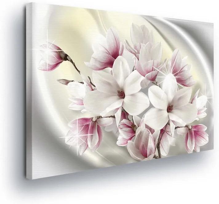 GLIX Tablou - Magic Pink Bouquet III 100x75 cm