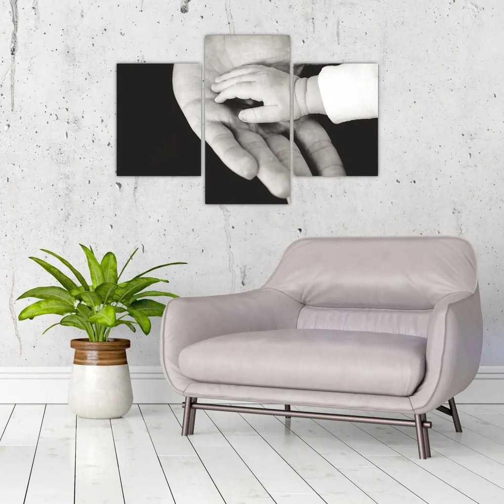 Tablou cu mâini (90x60 cm)