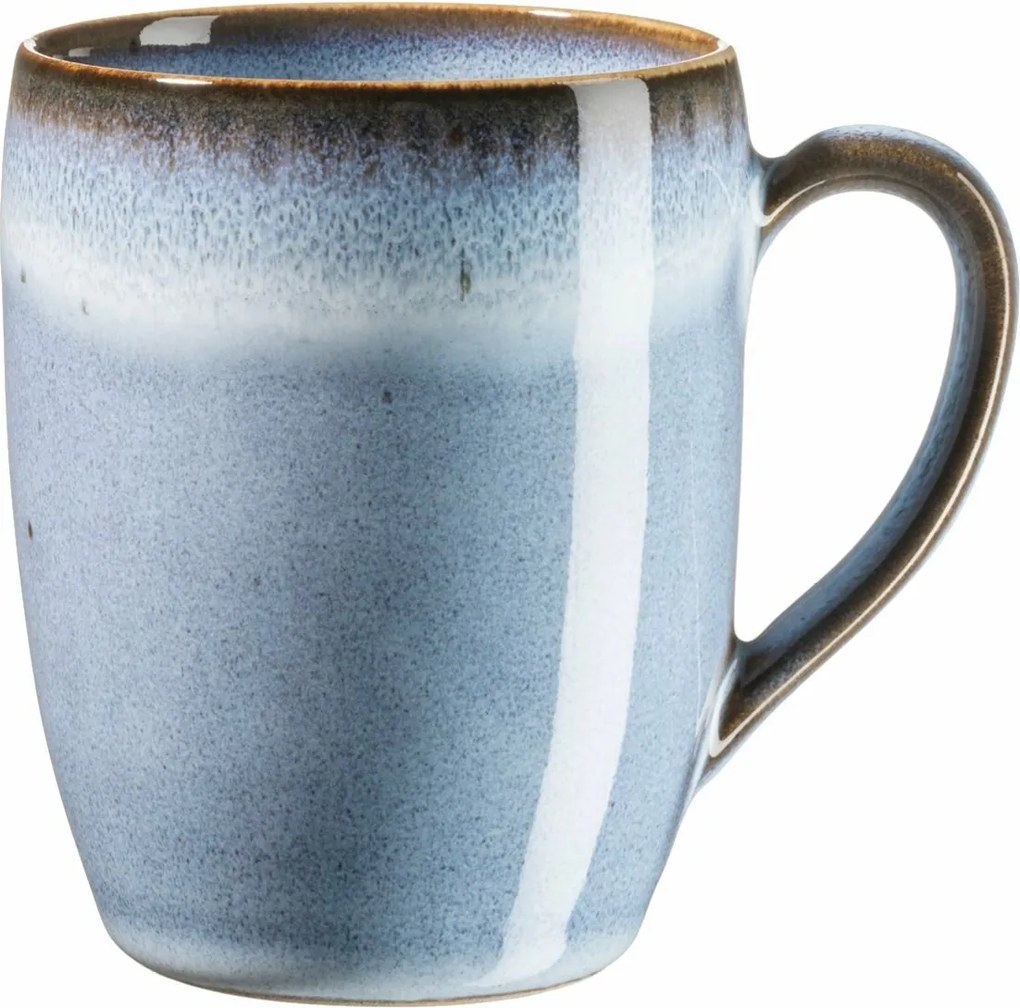 Mäser Set de vase pentru micul dejun 12 pieseSMOKY'S – albastru