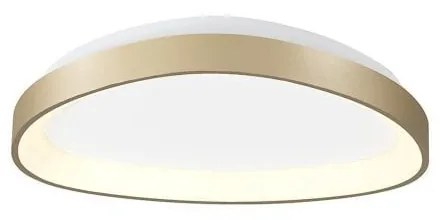 Plafoniera LED cu telecomanda NISEKO II Triangular Gold 38W