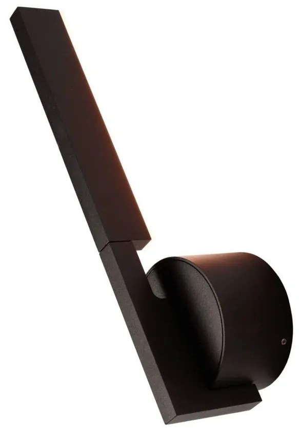 Aplica LED ambientala stil minimalist Merano I negru
