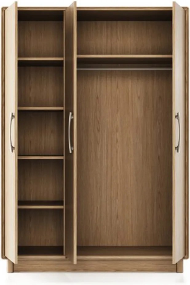 Dulap lemn masiv Cooper, 140 × 62 × 198 cm
