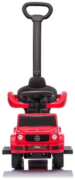 Bicicletă fără pedale Mercedes G350d 3 în 1 roșu/negru