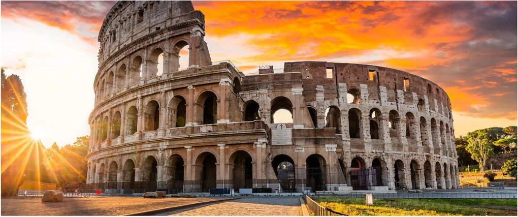 Tablou - Coloseum din Roma (120x50 cm)